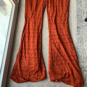 american eagle casual bell bottoms